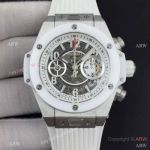 Swiss Hublot Big Bang Unico King Chronograph 45.5mm Watch Titanium& Ceramic Case